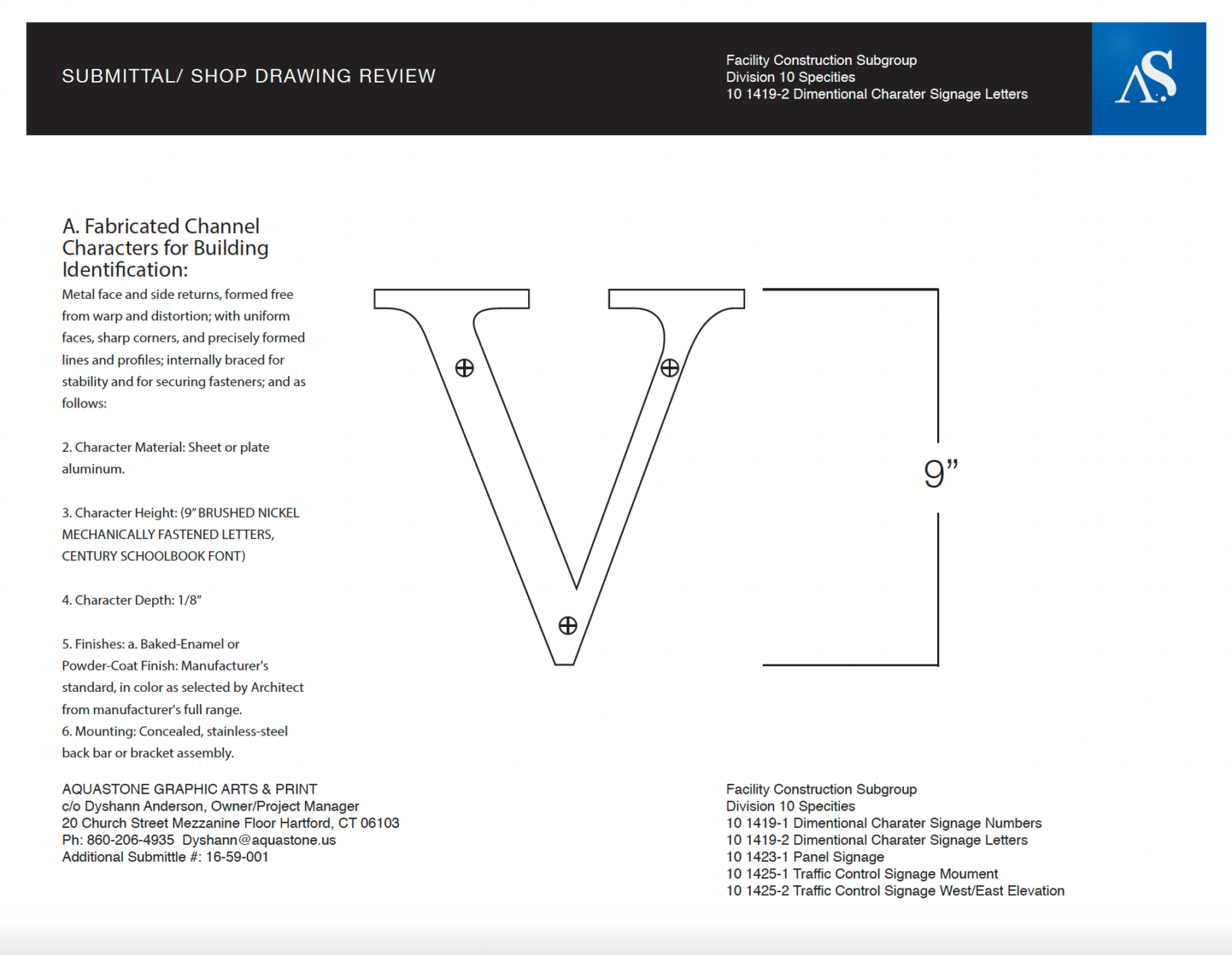 Dimensional Character Signage
