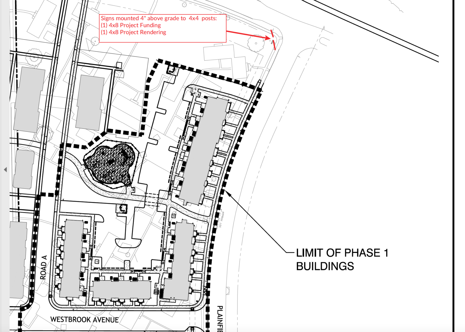 Traffic Control Signage Monument