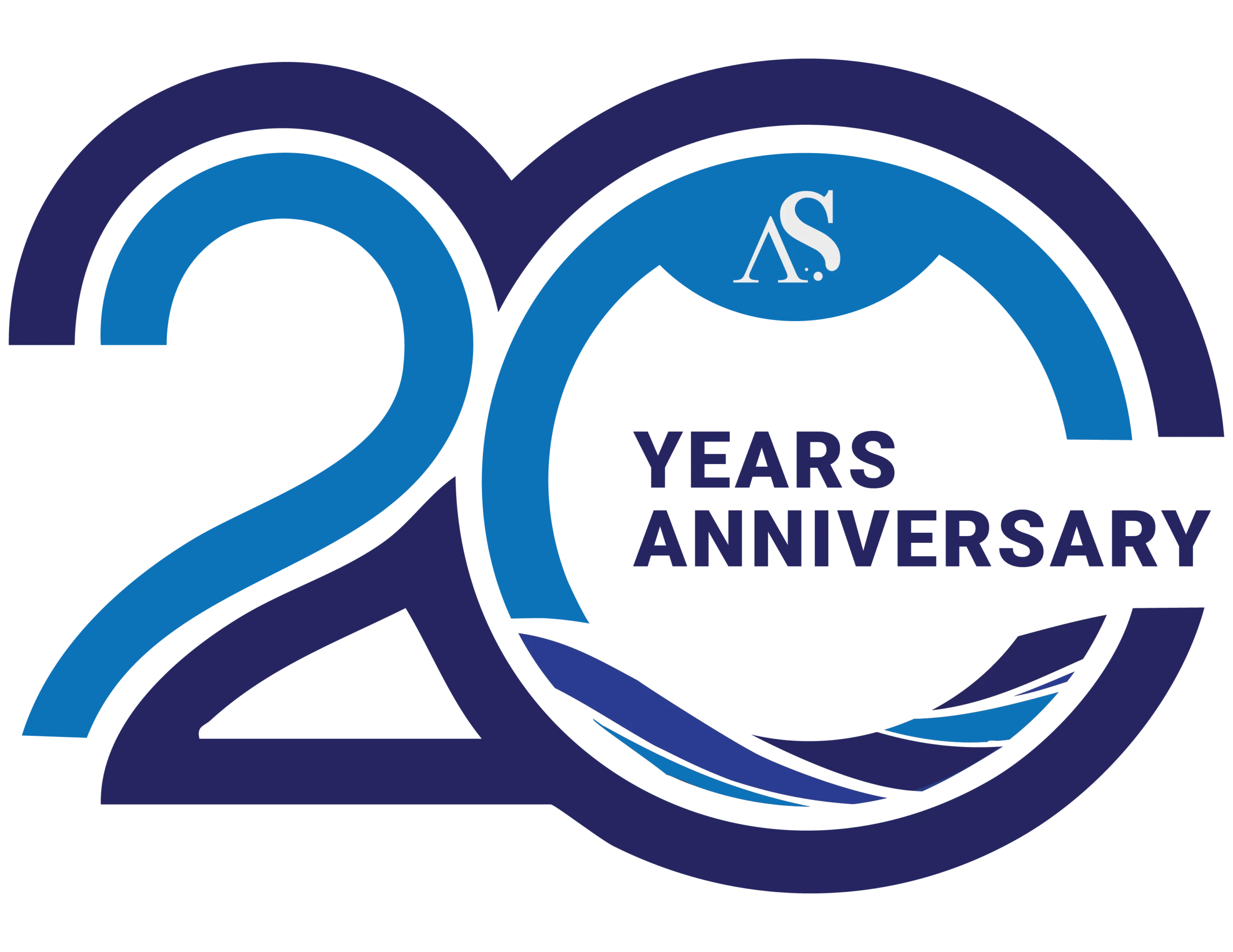 Aquastone 20-Anniversary logo Aquastone 20-Anniversary logo